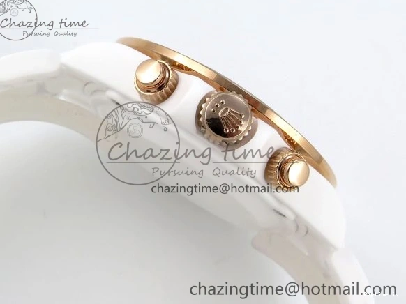 0102 SmartChoice Rolex Daytona Rainbow 40mm Cer Cer Black Dial NOOB SA4130 Super Clone 1732